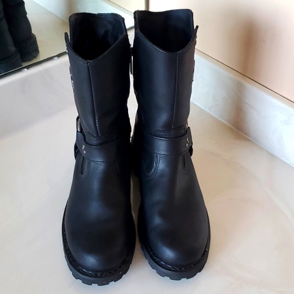 NWOT Harley-Davidson Motorcycle Boots - Picture 2 of 15